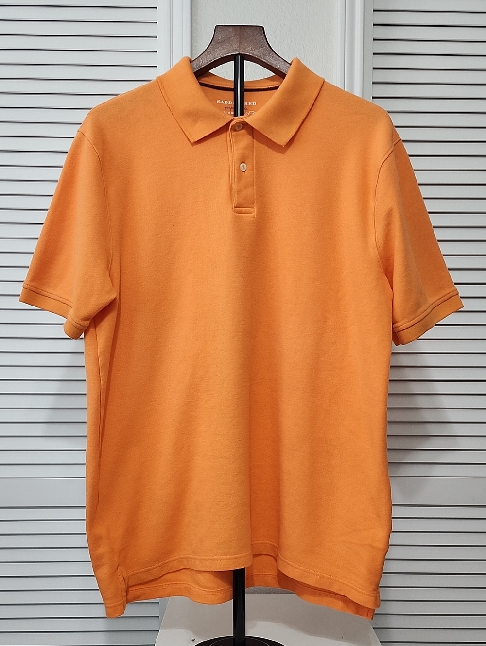 Saddlebred Orange Short Sleeve Polo - Solid Classic
